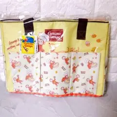 おさるのジョージ 保温保冷 レジカゴ 万能バッグ 保温保冷バッグ