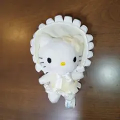 【新品・未使用】ハローキティ　マスコット　カラフルボンネット