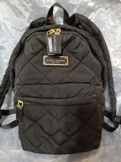 MARC JACOBS キルティング バックパック ブラック