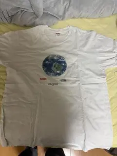 Supreme ノースフェイス コラボ Tシャツ L ホワイト グラデロゴ - メルカリ