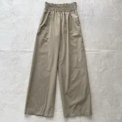 【希少サイズ】ジャーナルスタンダード　ワイドパンツ　リネン混　洗える　近年モデル