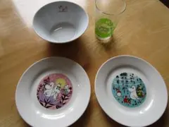 ムーミン 食器セット 未使用　非売品 おまけつき