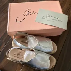 Gaimo シルバー エスパドリーユサンダル