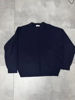 SCENERITY Enne round knit ネイビー