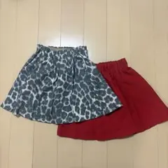 グローバルワーク　キッズ　スカート　2着セット