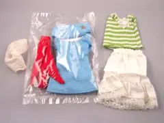 ドール用服・衣装 ２着分セット【20cm前後用サイズ】