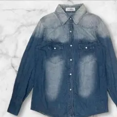 40s デニムシャツ ダイアゴナル 101 ウエスタン 襤褸 - メルカリ