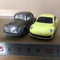 トミカ　フォルクスワーゲン　ビートル　2台