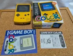 Nintendo Game Boy Color イエロー 本体　箱　ジャンク