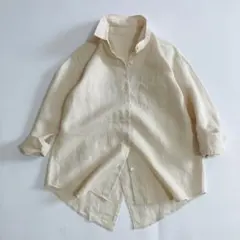 IENA】イエナ 23SS ラミーリヨセルスリットシャツ 白 38 リネン - メルカリ