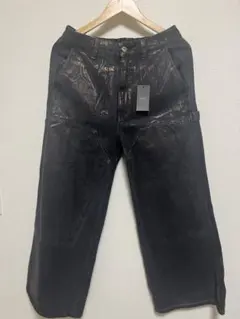 CLEL 特殊加工ダブルニーデニムパンツ Sサイズ - メルカリ