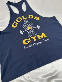 【使用感あり】GOLD'S GYM ゴールドジム 仙台 宮城 タンクトップのサムネイル