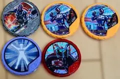 仮面ライダー ブットバソウル メダル 5枚セット