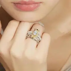 yvmin テディベア リング くまのぬいぐるみ クマ 指輪. 01