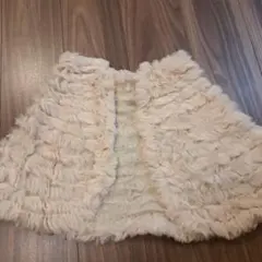 ラビットファー ショール