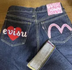 evisu デニムパンツ 26 X 33