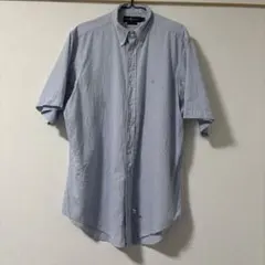 Ralph Lauren 半袖 ボタンダウン ストライプシャツ