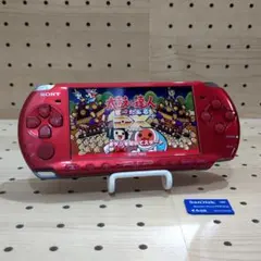 動作品/点検・整備済み psp3000 本体 ラディアント・レッド（付属品あり）