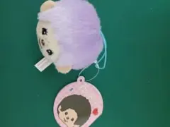 新品未使用タグ付き　モンチッチフェイスマスコット　ストラップ　送料込み