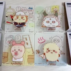 ちいかわ　アクリルシーンクリップビスケット　3点セット