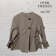 OVER TWENTY ジャケット ベージュ