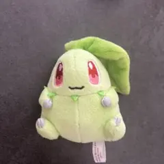 ポケモン　ポケセン　プチぬいぐるみ　チコリータ