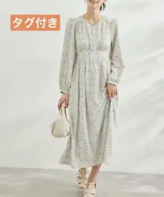 ROPE' PICNIC ロペピクニック 小花柄ハイウエストワンピース