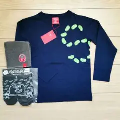 新品　ojico　オジコ　8a 豆柴ロングTシャツ　マラカス靴下　タオル