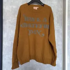 HAVE A GRATEFUL DAY ニットセーター L