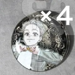 ウィンドブレイカーウィンブレ展 メタルキャラバッジ 兎耳山丁子 4点