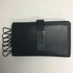 ❣️GUCCI グッチ❣️ ブラック レザー 6連キーケース