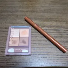 CEZANNE アイシャドウパレット03 DOLLY WINKアイライナーセット