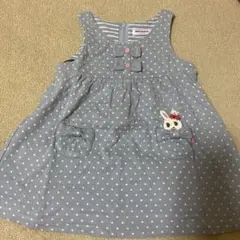 ミキハウス　ワンピース　90