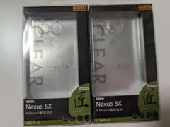 【未開封2セット】Nexus 5X 極薄ソフトケース クリアケース レイ・アウトのサムネイル