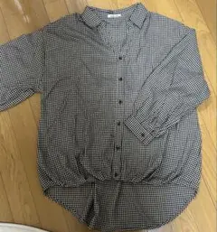OLIVE des OLIVE チェック柄シャツ
