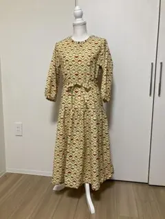 新品着物使用リメイクワンピース　オシャレ！