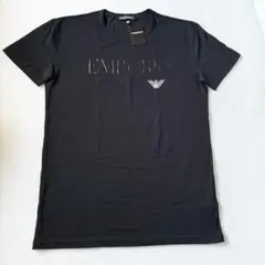 新品　エンポリオアルマーニ　半袖Tシャツ　トップス　ブラック