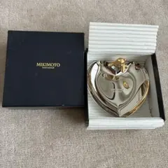 未使用 ミキモト（MIKIMOTO）ゴールドベア パール アクセサリートレイ