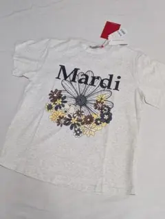 【新品】マルディメクルディ Mardi Mercredi Tシャツ オートミール Amazon | [mardi mercredi] (マルディメクルディ) FLOWERMARDI TSHIRT