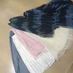 プリーツロングスカート 6枚セット