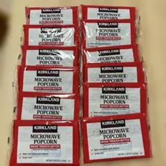 コストコ　KIRKLAND ポップコーン12袋のサムネイル