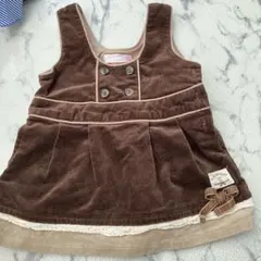 OLIVE des OLIVE ジャンバースカート 80サイズ