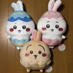 ちいかわ　イースターなbigぬいぐるみ ちいかわ　ハチワレ　うさぎ　3種セット