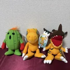 激レア！当時物 タグ付 デジモン グレイモン アグモン ガブモン