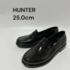 【美品】HUNTER ハンター　ペニーローファー25cmのサムネイル