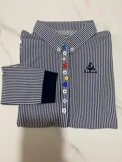 ルコック長袖シャツ ボタンが全部違ってかわいい