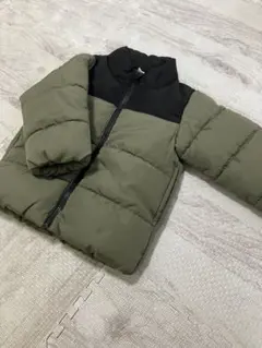 【試着のみ美品】中綿ジャケット 80cm カーキ　西松屋　ダウンジャケット