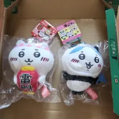 ちいかわ ご当地 ぬいぐるみキーチェーン 東京限定　『雷門』『パンダ』2個セット