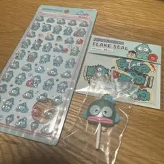 ハンギョドン　ボンボンドロップシール　キャンディーチャーム　フレークシール