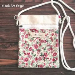 スマホポシェット★小花柄①